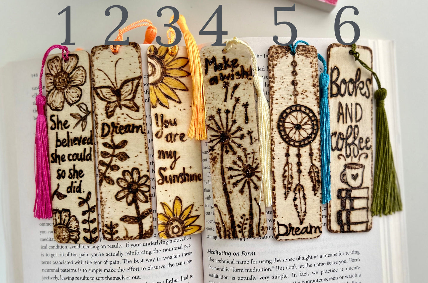 Custom Hand-Engraved Wooden Bookmarks: Personalizable Gifts For Readers